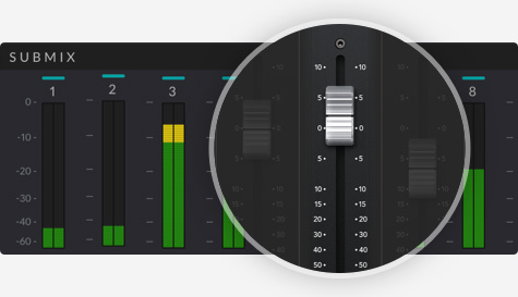 Blackmagic Fairlight Console Channel Fader