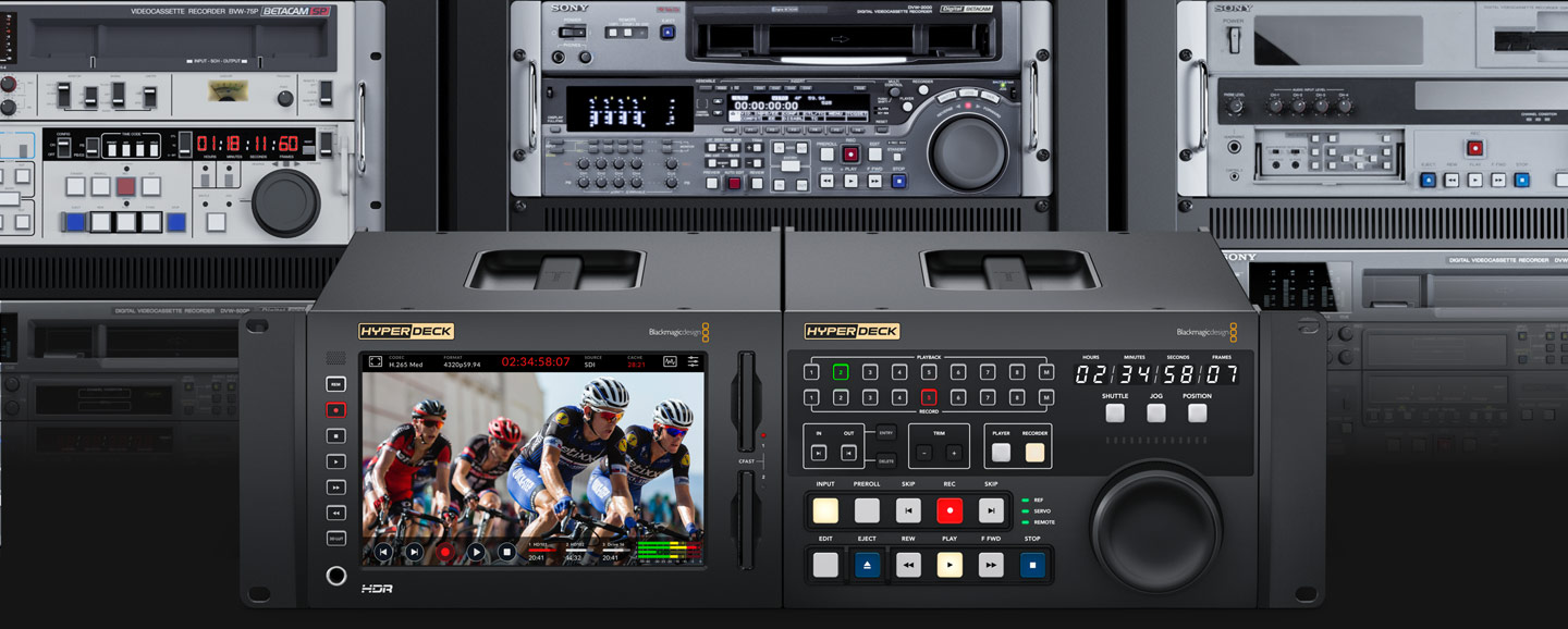 Blackmagic HyperDeck Extreme Control