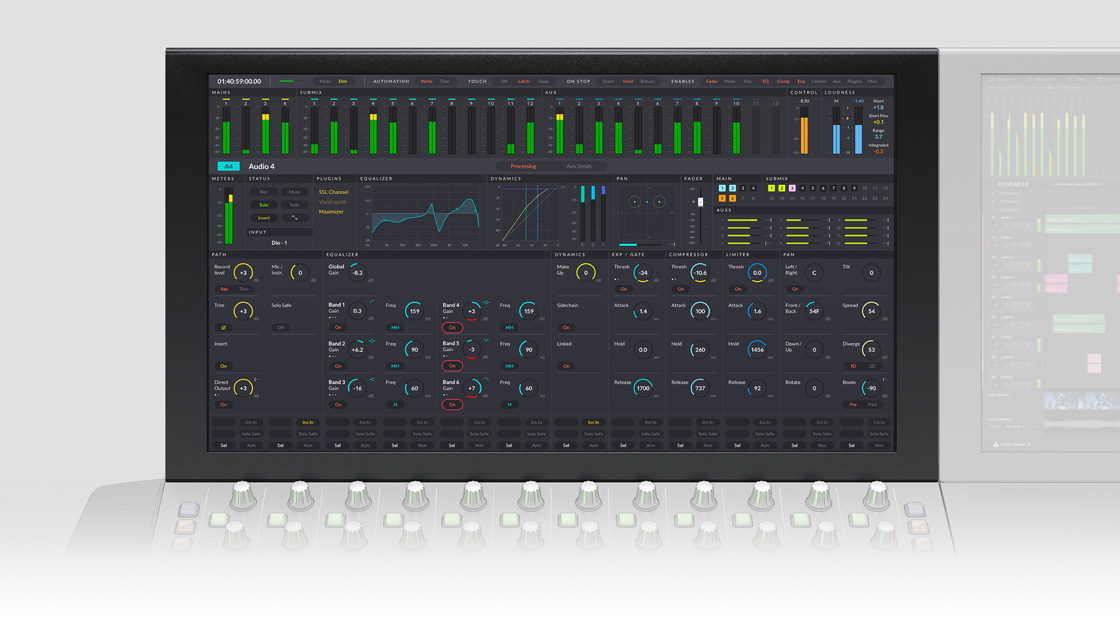 Wyświetlacz LCD Blackmagic Fairlight