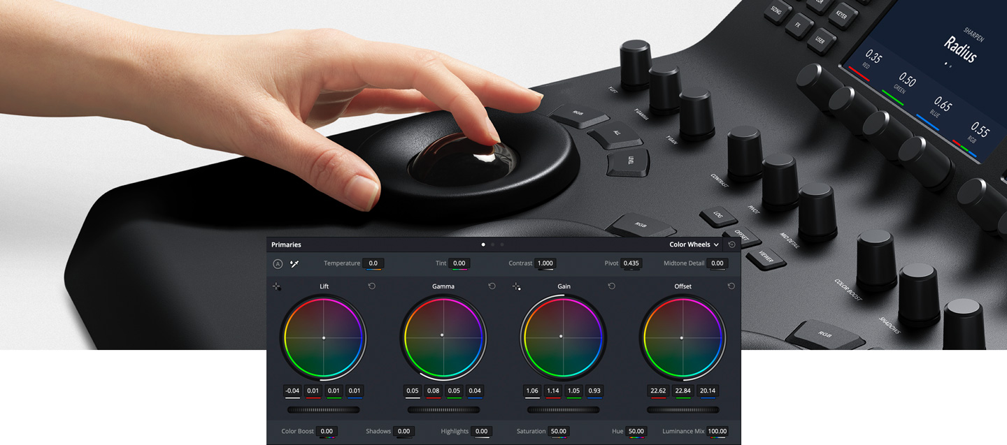 Blackmagic DaVinci Resolve Mini Panel