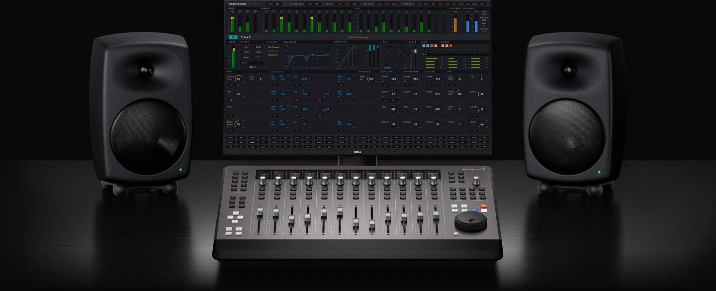 Blackmagic Fairlight Desktop Console