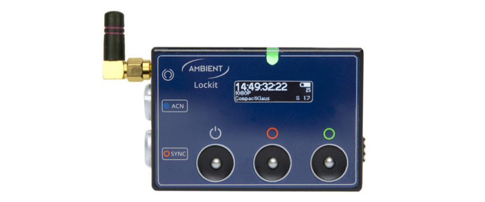 Ambient Lockit synchronizator Time Code