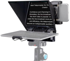 TP2A FEELWORLD Przenośny teleprompter do smartfonów i lustrzanek cyfrowych