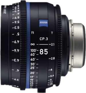 Compact Prime Zeiss CP.3 85mm T2.1 Canon EF