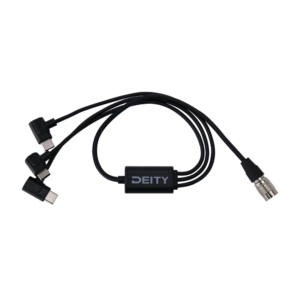 Deity SPD-HR3U 4-Pin to Triple USB-C Cable