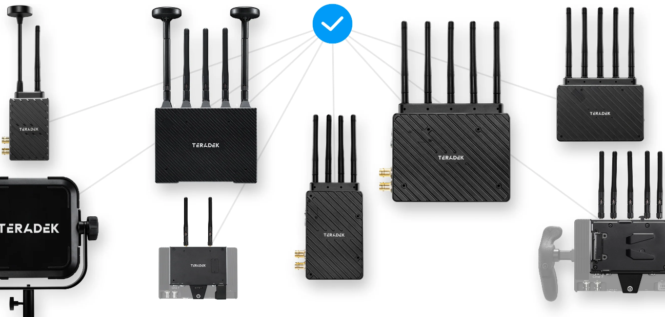 Zestaw Teradek Bolt 6 LT Deluxe 1500 (V-Mount)