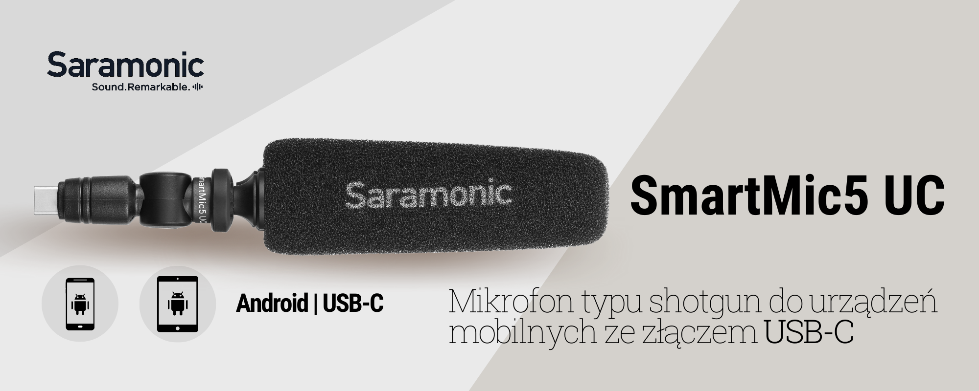 Mikrofon Saramonic SmartMic5 UC ze złączem USB-C