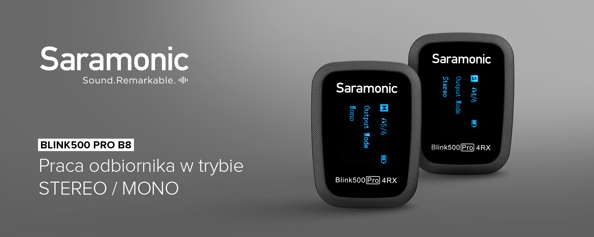 Zestaw Saramonic Blink500 Pro B8