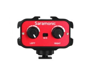 Adapter audio Saramonic SR-AX100 dwukanałowy pasywny