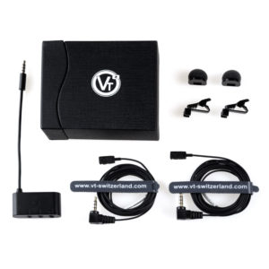 Voice Technologies (2 Mics + 2 PW + 2 AC + 1 IA2 Adapter) VT506Mobile Interview Kit