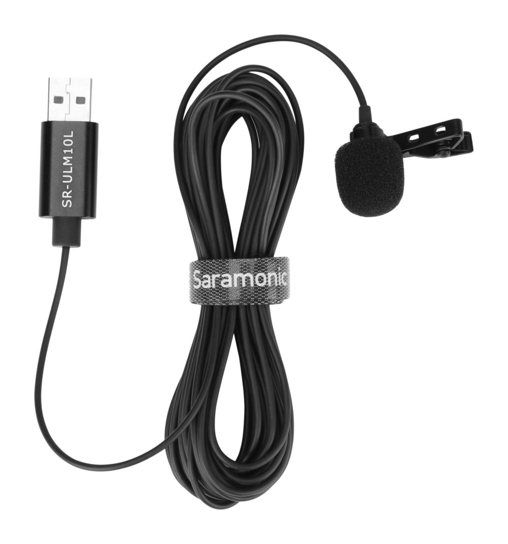 Mikrofon krawatowy Saramonic SR-ULM10L ze złączem USB PC/Mac