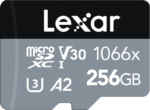 Pro 1066x Lexar microSDHC/microSDXC UHS-I (SILVER) R160/W120 256GB