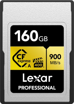 CFexpress Lexar Pro Gold R900/W800 (VPG400) 160GB (Type A)