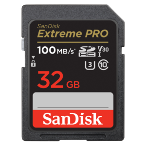 Karta pamięci SanDisk Extreme PRO SDHC 32GB 100/90 MB/s C10 V30 UHS-I U3