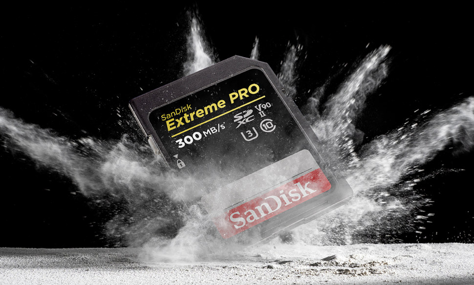 Karta pamięci SanDisk Extreme Pro SDXC 128GB 300/260 MB/s UHS-II V90