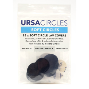 URSA Soft Circles miękkie kółka materiałowe 15 szt. czarne