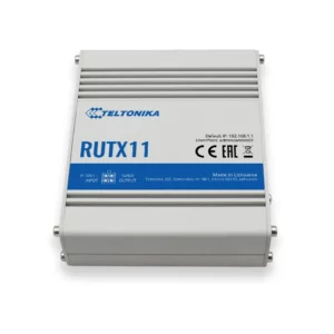 Teltonika RUTX11 router bezprzewodowy Gigabit Ethernet Dual-band (2.4 GHz/5 GHz) 4G Szary
