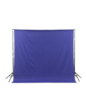 Niebieskie tło Materiałowe GlareOne Blue Screen 1.5x2.1