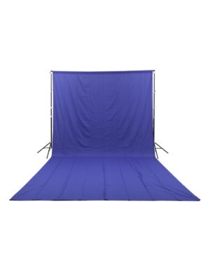 Niebieskie tło Materiałowe GlareOne Blue Screen 1.5x2.1