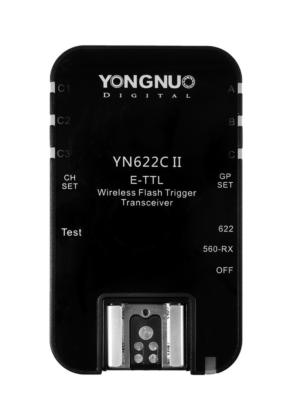 Zestaw dwóch wyzwalaczy radiowych Yongnuo YN622C II do Canon