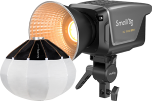 Lampa LED SmallRig Kit RC 350B Cob Light + Softbox Lantern RA-L65