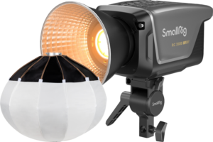 Lampa LED SmallRig Kit RC 350B Cob Light + Softbox Lantern RA-L90