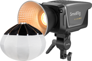 Lampa LED SmallRig Kit RC 450B Cob Light + Softbox Lantern RA-L90