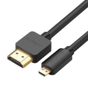 Kabel UGREEN HD127 przewód Micro HDMI - HDMI 3m (czarny)