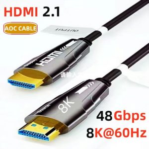 Kabel światłowodowy 8K AOC 2.1 HDMI 100m Reel na bębnie Adam Hall 70225