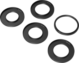 3383 Adapter Rings Kit (52, 55, 58, 62, 86mm) For Mini Matte Box