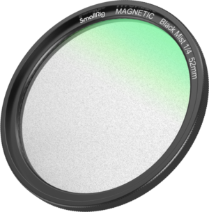 4217 SmallRig MagEase Magnetic 1/4 Effect Black Mist Filter Kit (52mm)