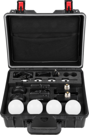 Zestaw żarówek Nanlite PavoBulb 10C 4 light kit