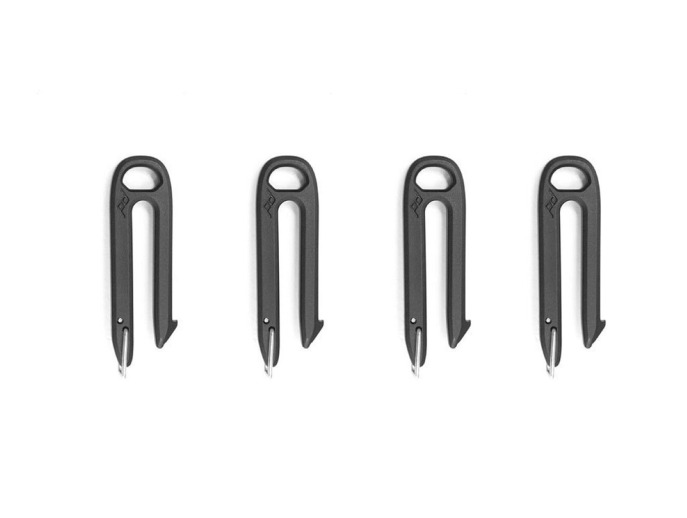 Zestaw 4 klipsów montażowych Peak Design 4-PACK C-CLIPS Travel Line