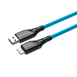 Mathorn MTC-220 kabel tethering 2m USB-A - USB-C ArcticBlue