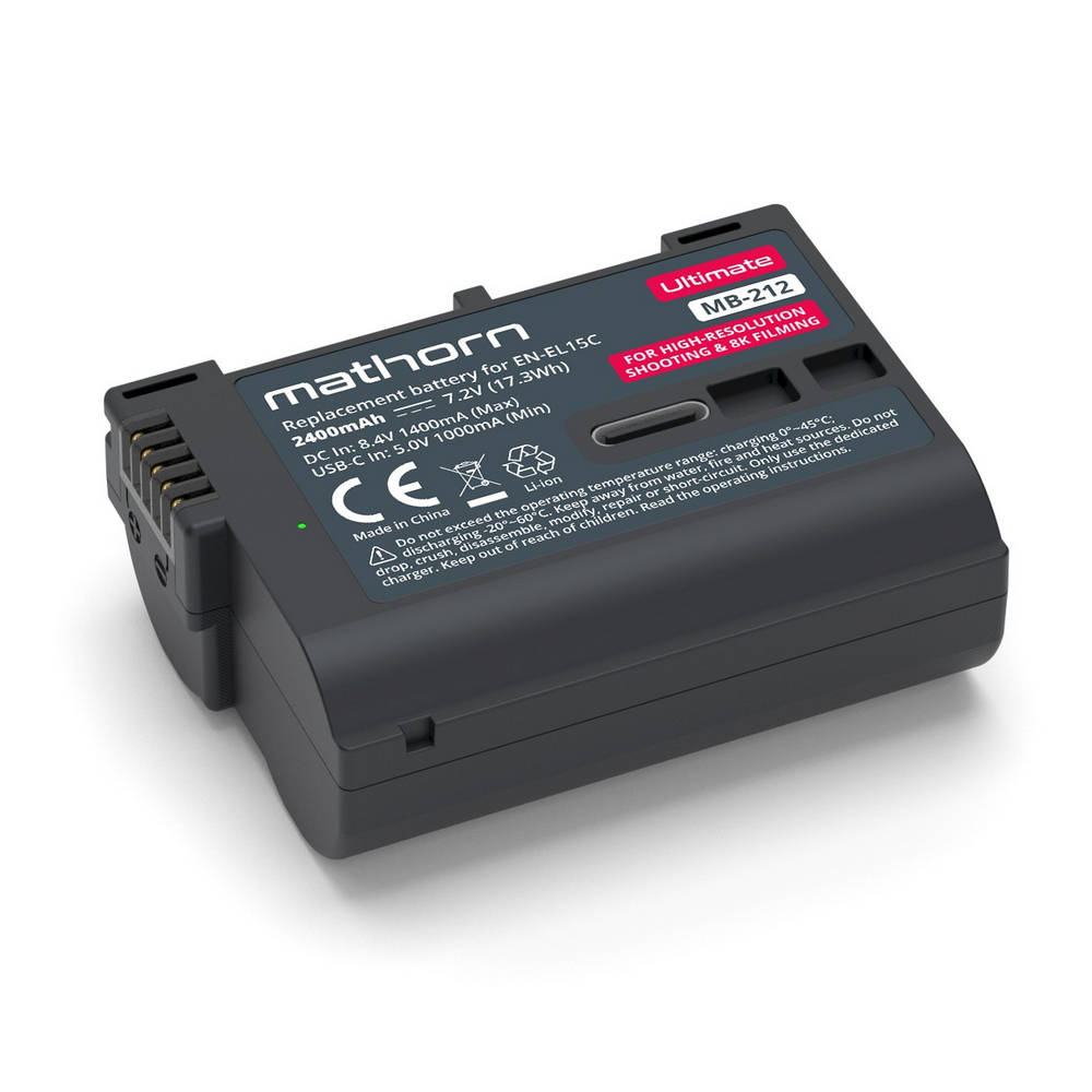 Mathorn MB-212 Ultimate zamiennik baterii Nikon EN-EL15C