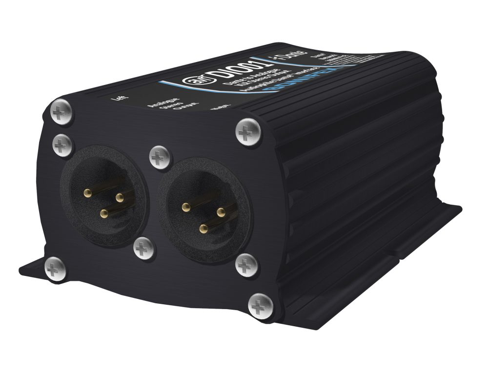 SONIFEX Dante AVN-DIO01 na analogowe wyjście stereo XLR