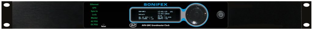 SONIFEX AVN-GMCS IEEE1588 PTP Grandmaster Clock z odbiornikiem GPS