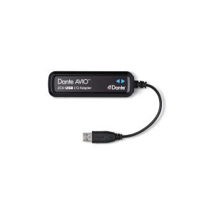 Monacor ADP-USB-2X2 Konwerter AVIO Dante USB