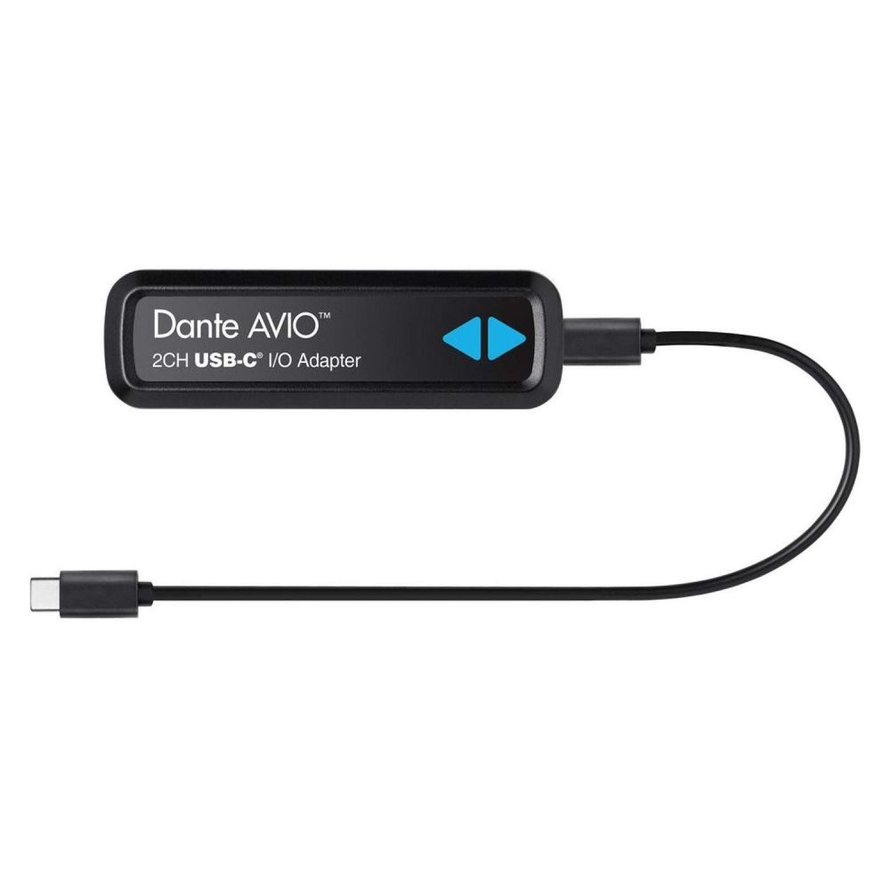 Monacor ADP-USBC-2X2 Konwerter AVIO Dante na USB-C