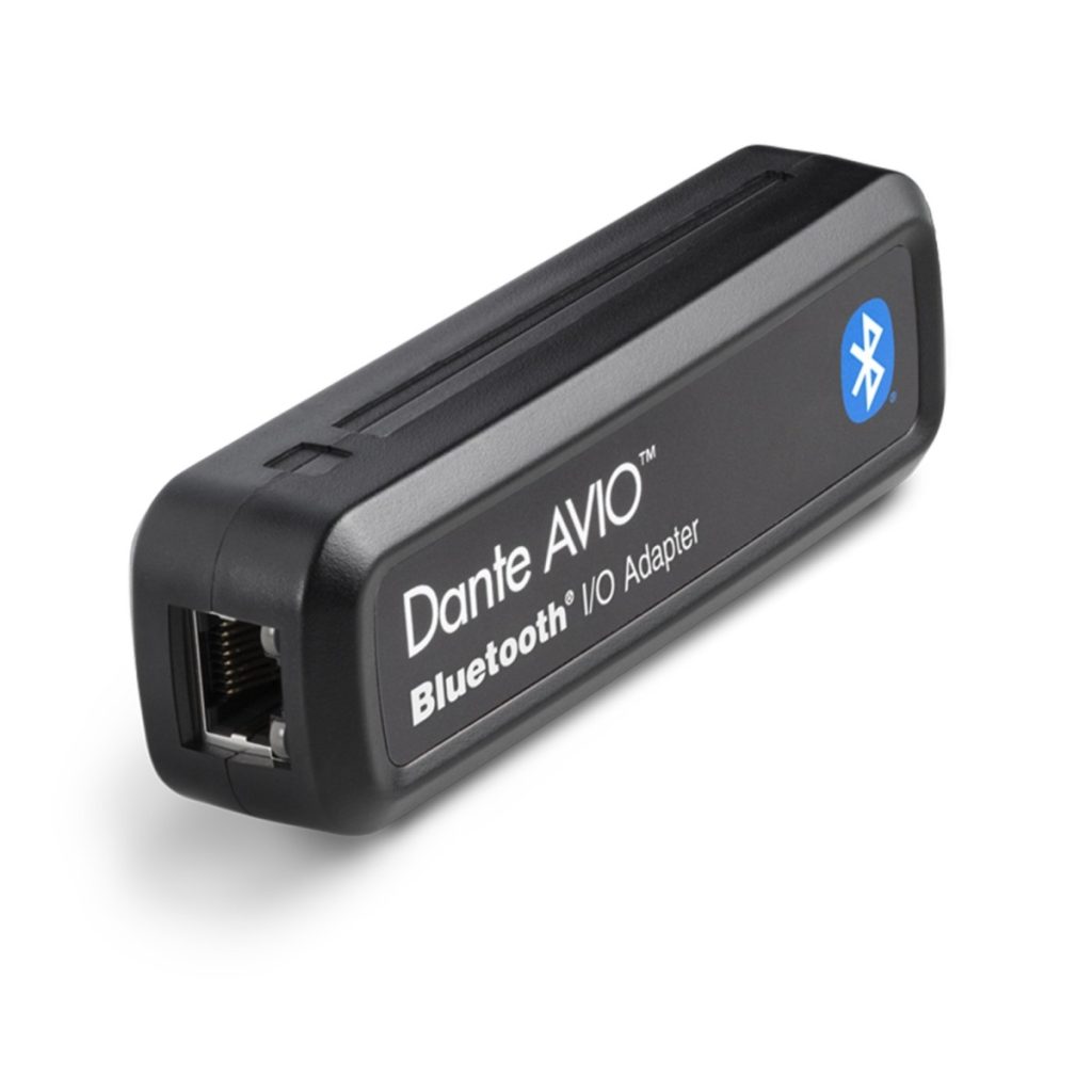Monacor ADP-BT-AU-2X1 Konwenter AVIO Dante Bluetooth