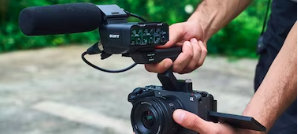 Uchwyt Sony XLR-H1 z modułem XLR do Sony FX30 / FX3 OEM bez pudełka 