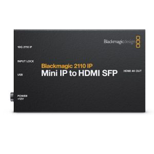 Blackmagic 2110 IP Mini IP to HDMI SFP
