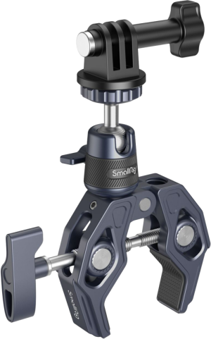 4102 SmallRig Super Clamp with 360 Ballhead Mount for Action Cameras