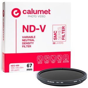 Calumet Variable ND2-400 SMC 67 mm Ultra Slim 28 Warstw