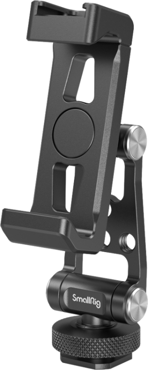 4382 SmallRig Metalowy uchwyt na telefon z mocowaniem Cold Shoe