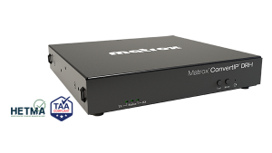 ConvertIP DRH SMPTE 2110 and IPMX to HDMI encoder/decoder