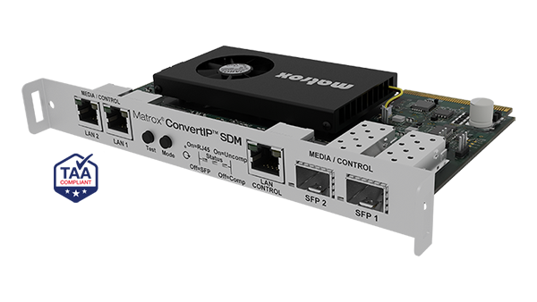 ConvertIP SDM SMPTE 2110 and IPMX SDM receiver