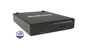 ConvertIP SRS SMPTE 2110 and IPMX to SDI transmitter/receiver