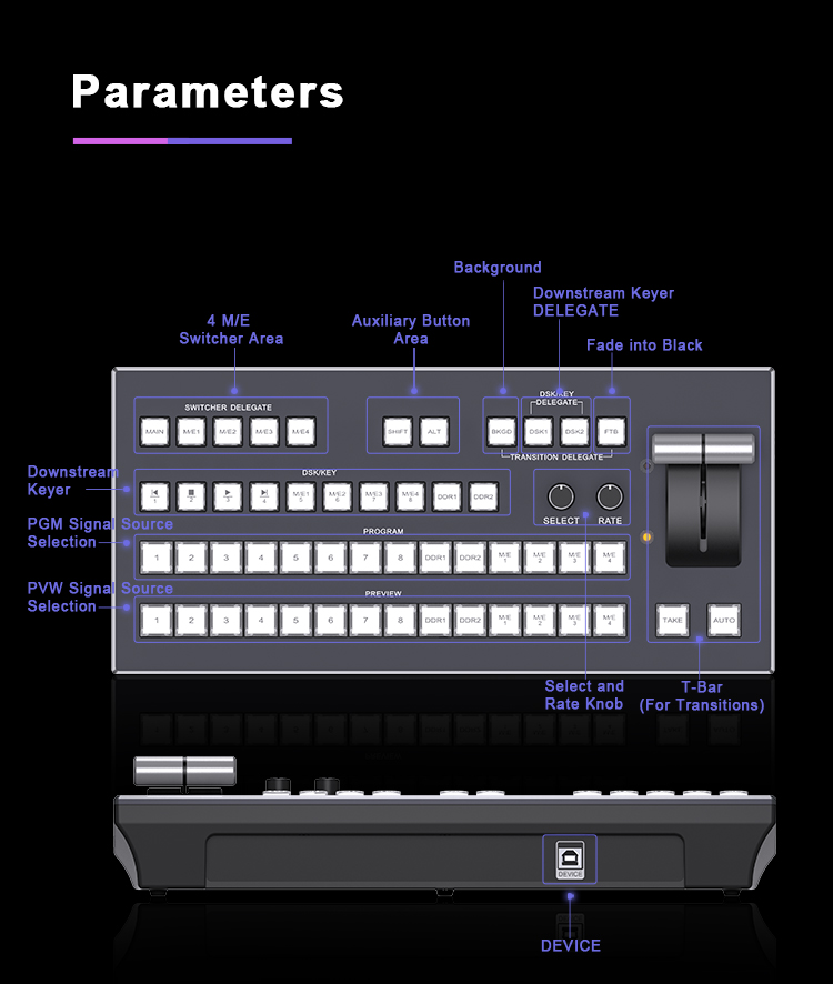 KT-KD50T KATOVISION Kontroler PTZ