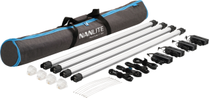 Nanlite Lampa Pavotube II 30C LED RGBWW Tube Light 4 Light Kit